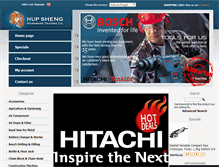 Tablet Screenshot of hupshenghware.com